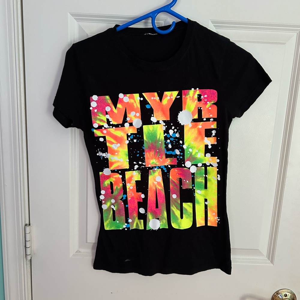 Vintage Y2K Myrtle Beach Baby Tee